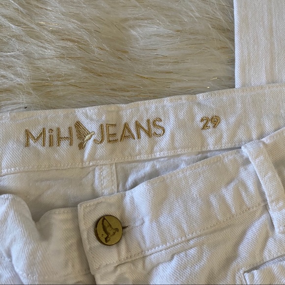 MiH The Paris Cropped White Jeans Size 29 - Picture 3 of 14
